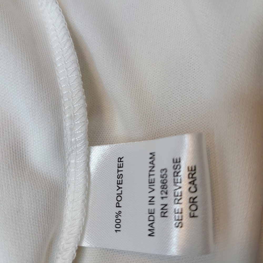 Ellen Weaver Sz‎ 10 Yellow Maxi Dress V Neckline Chiffon Summer Empire Faux Wrap - Picture 7 of 8